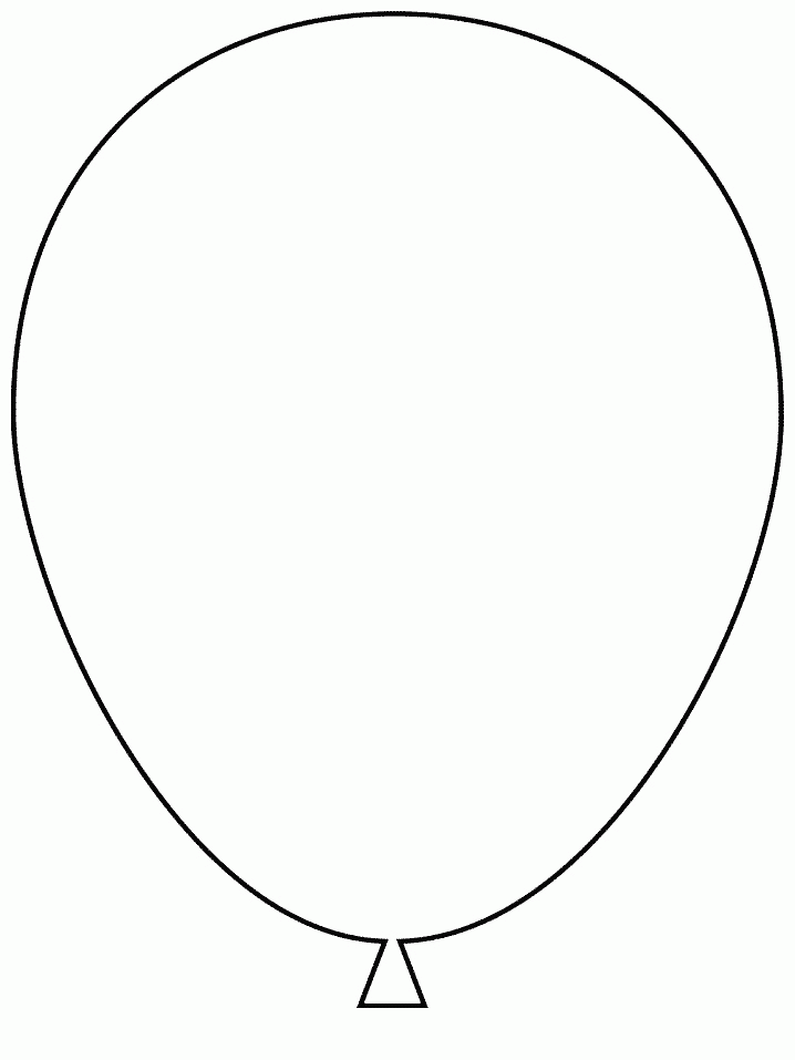 Plansa de colorat cu Balon Zburator 65 62